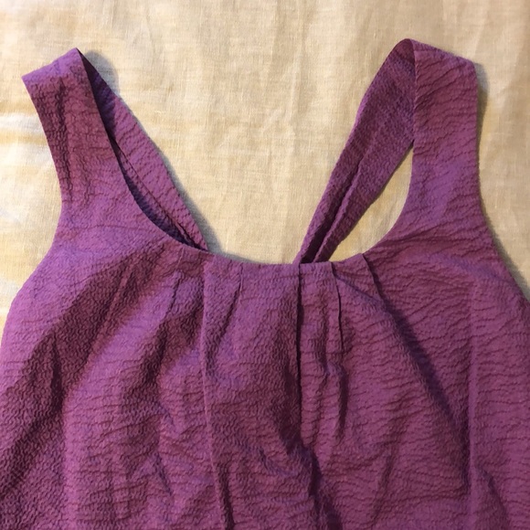 J. Crew twist back sleeveless dress Sz 0 - Picture 6 of 7